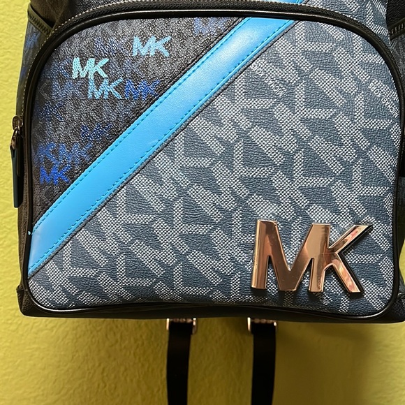 NWT Rare Num. Limit. Edition graffiti Michael Kors signature Cooper Men Backpack - Picture 3 of 9